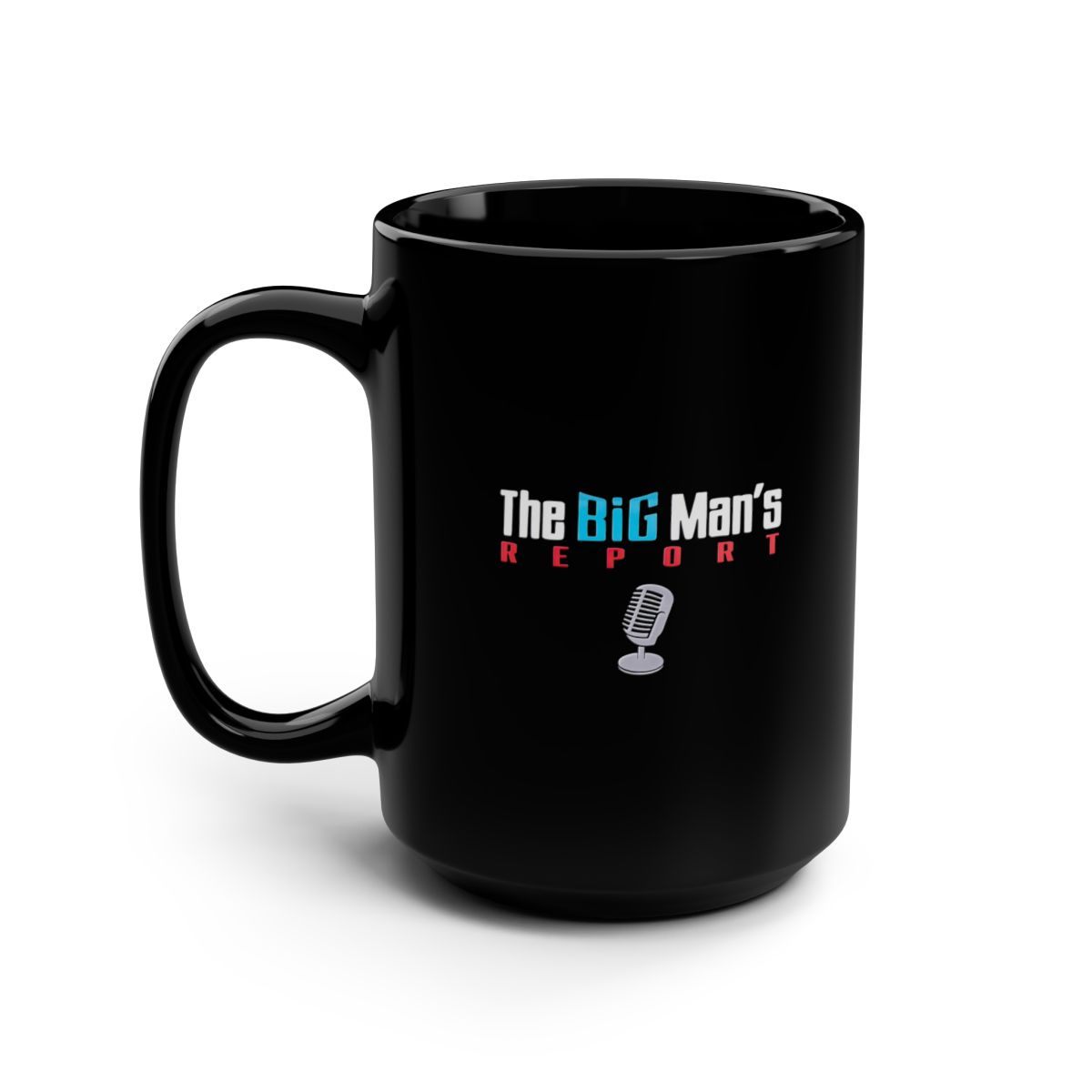 The Big Man's Report mug